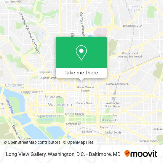 Long View Gallery map