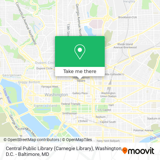 Central Public Library (Carnegie Library) map