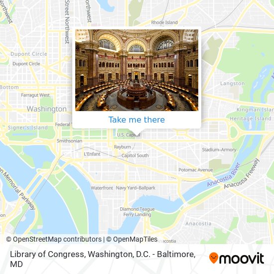 Library of Congress map