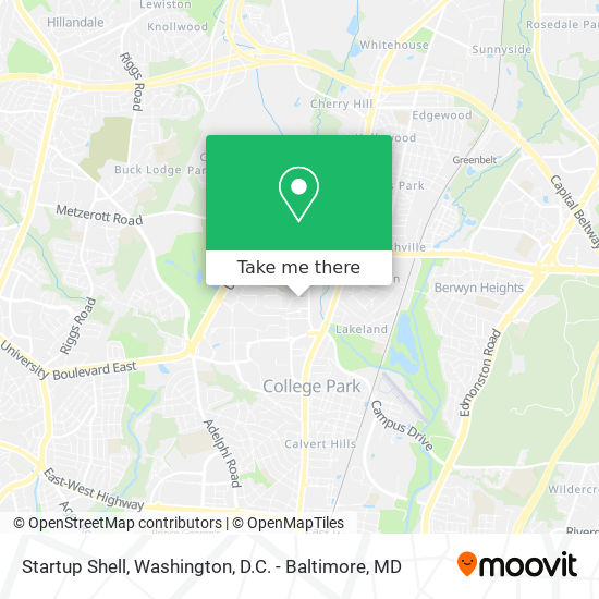Mapa de Startup Shell