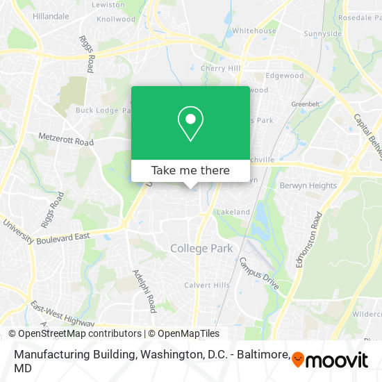 Manufacturing Building map