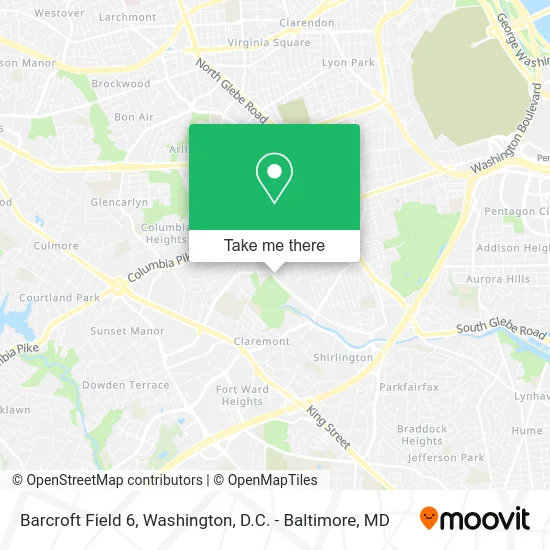 Barcroft Field 6 map