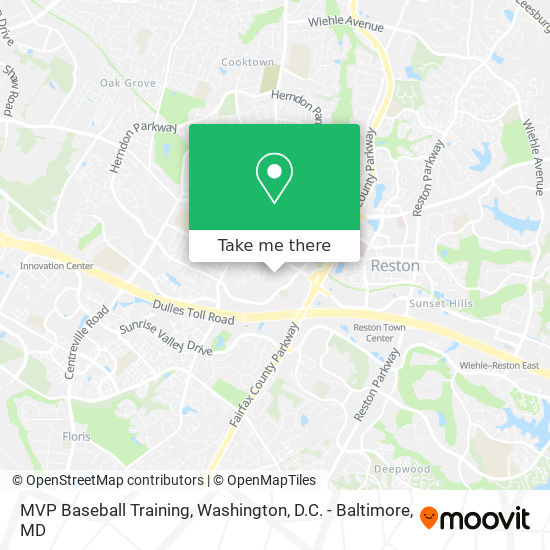 MVP Baseball Training map