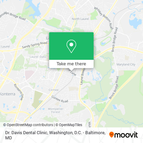 Mapa de Dr. Davis Dental Clinic