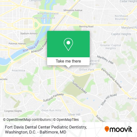Fort Davis Dental Center Pediatric Dentistry map