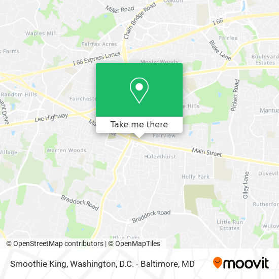 Smoothie King map