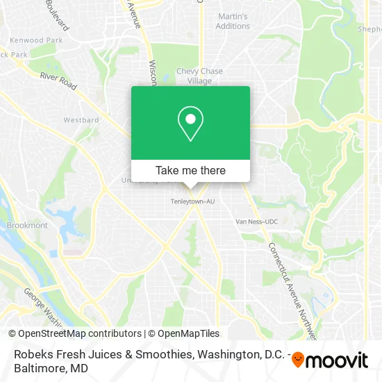 Mapa de Robeks Fresh Juices & Smoothies