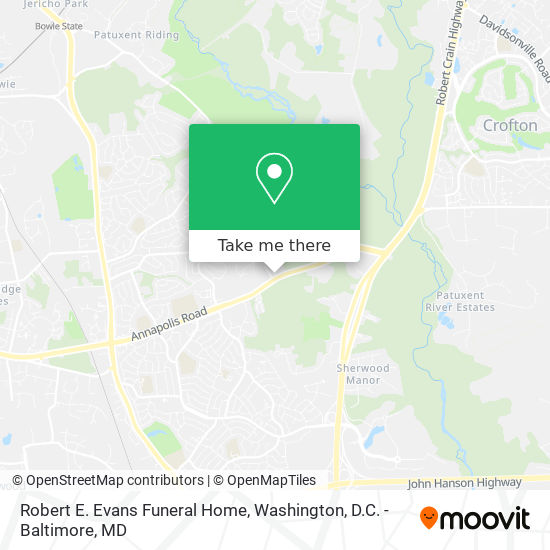 Mapa de Robert E. Evans Funeral Home