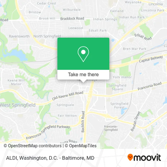 ALDI map