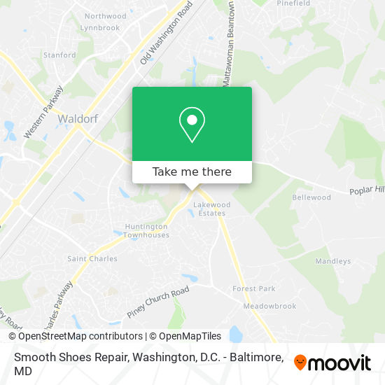 Smooth Shoes Repair map