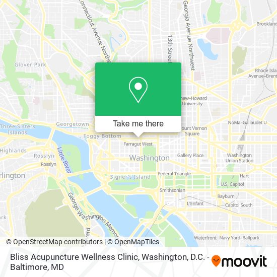 Bliss Acupuncture Wellness Clinic map