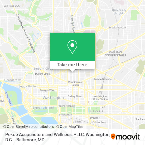 Pekoe Acupuncture and Wellness, PLLC map