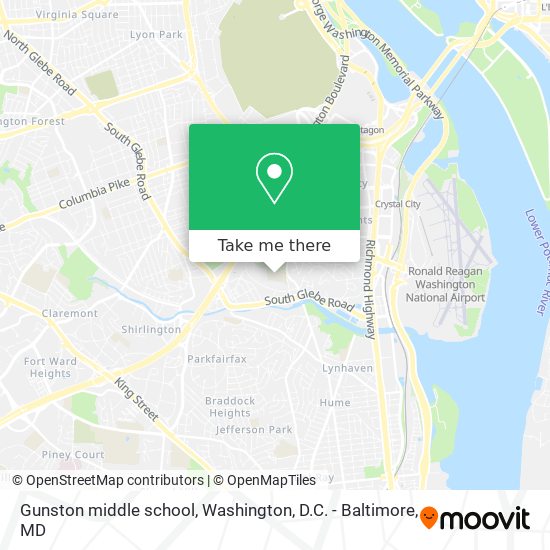 Gunston middle school map