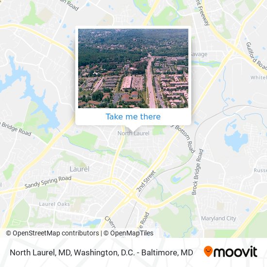 Mapa de North Laurel, MD