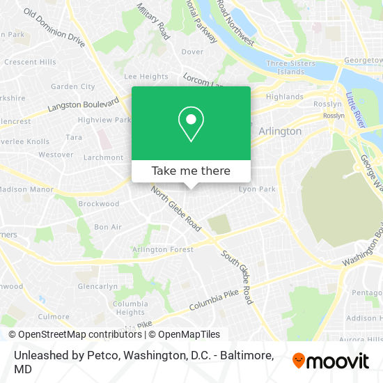 Unleashed by Petco map