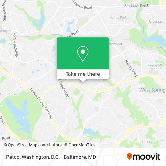 Petco map