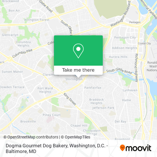 Dogma Gourmet Dog Bakery map