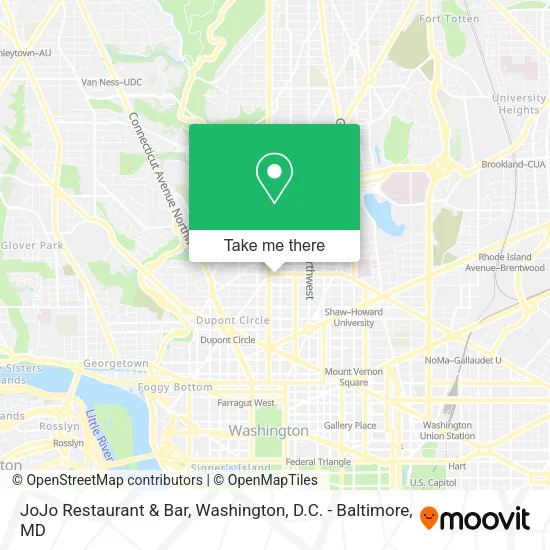 JoJo Restaurant & Bar map