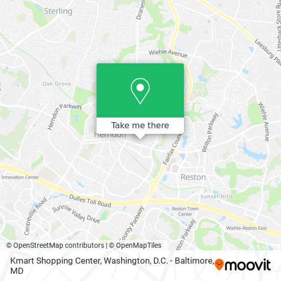 Kmart Shopping Center map