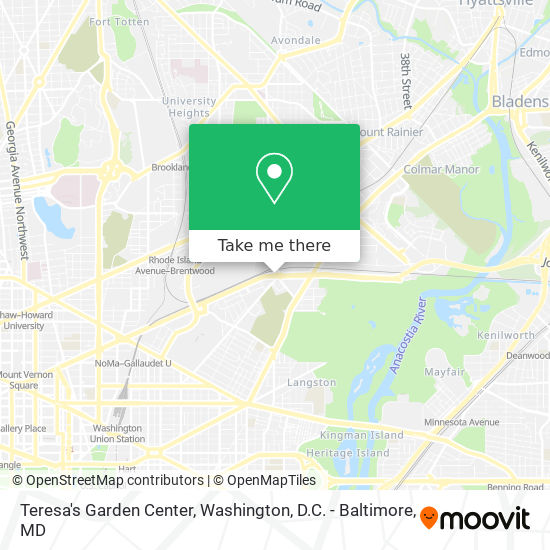 Mapa de Teresa's Garden Center