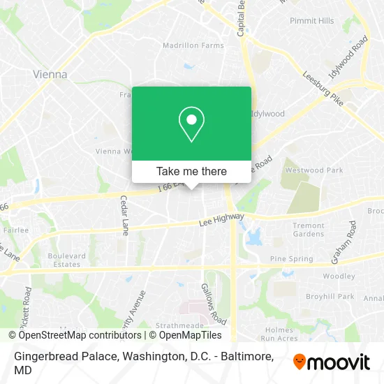 Gingerbread Palace map