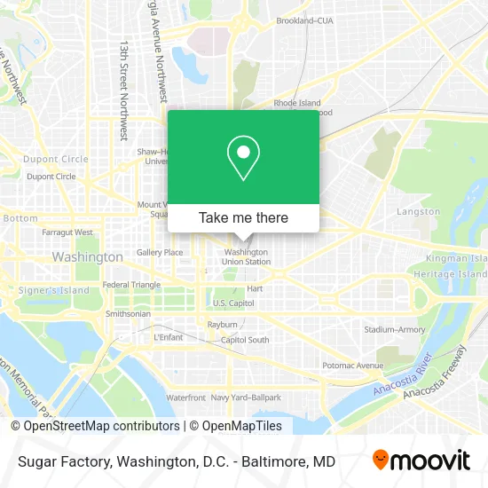 Sugar Factory map