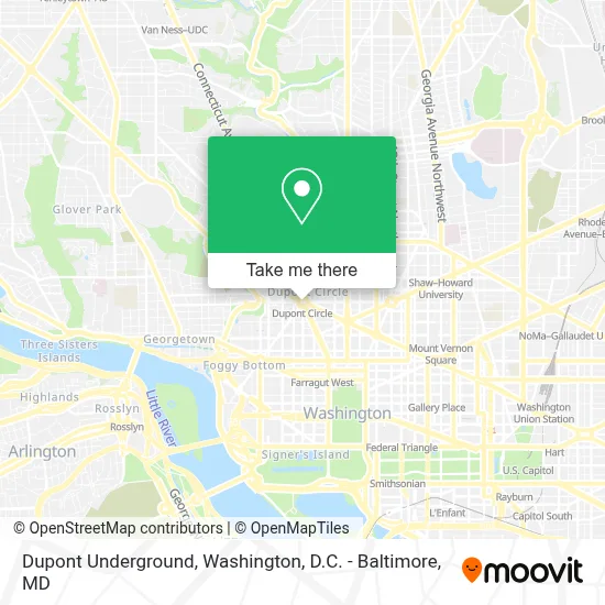 Dupont Underground map