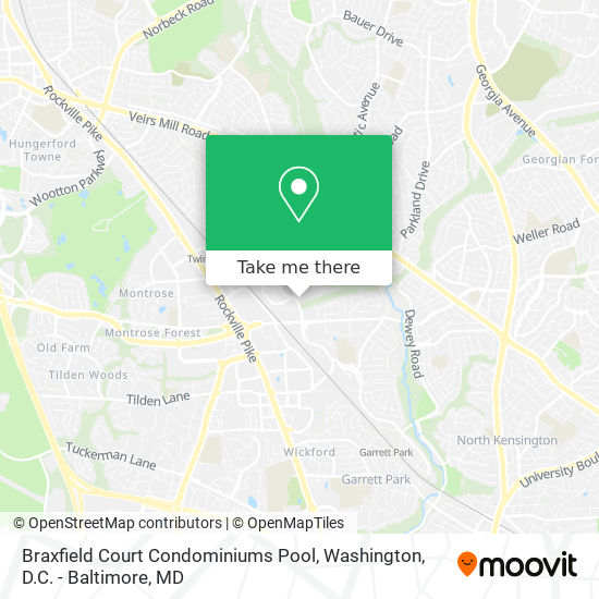 Braxfield Court Condominiums Pool map