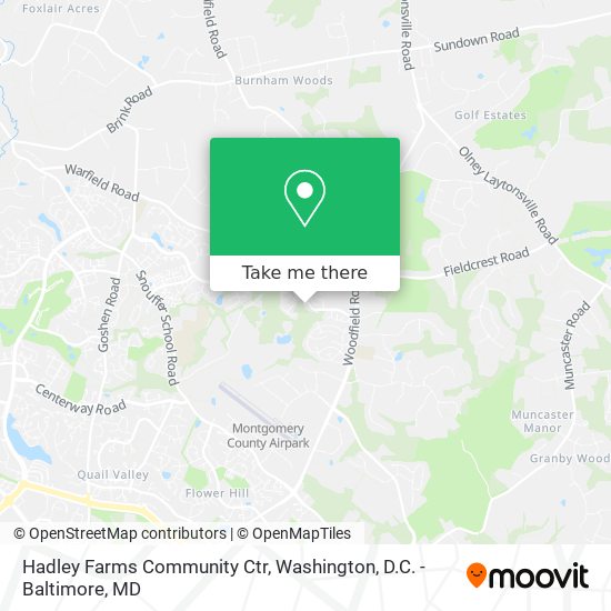 Mapa de Hadley Farms Community Ctr