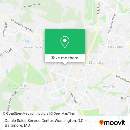Daltile Sales Service Center map