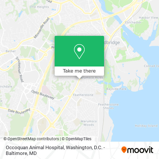 Occoquan Animal Hospital map