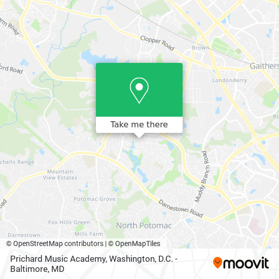 Mapa de Prichard Music Academy