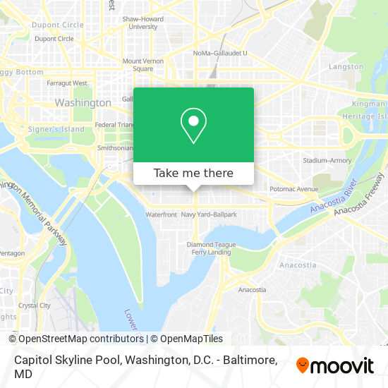 Capitol Skyline Pool map