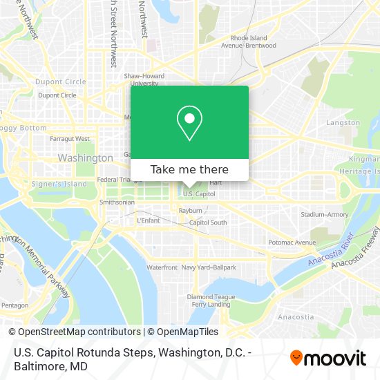Mapa de U.S. Capitol Rotunda Steps