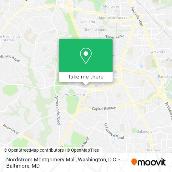 Nordstrom Montgomery Mall map