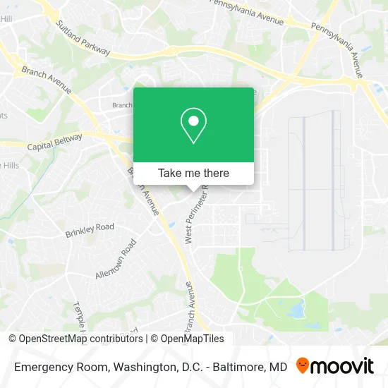 Emergency Room map