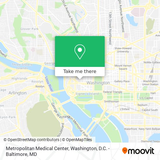 Metropolitan Medical Center map