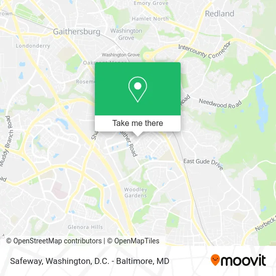 Safeway map