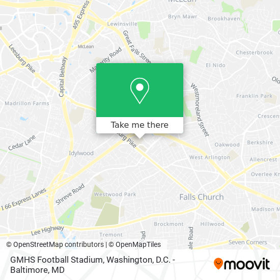 Mapa de GMHS Football Stadium