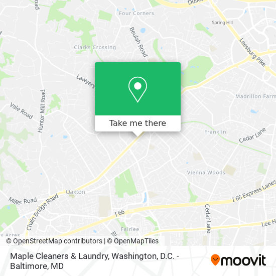 Maple Cleaners & Laundry map