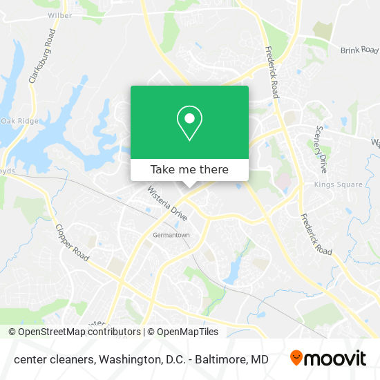 center cleaners map