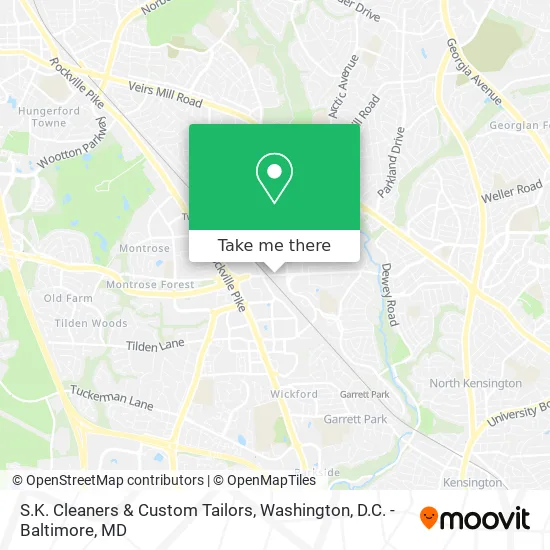 Mapa de S.K. Cleaners & Custom Tailors