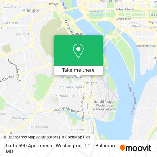 Mapa de Lofts 590 Apartments
