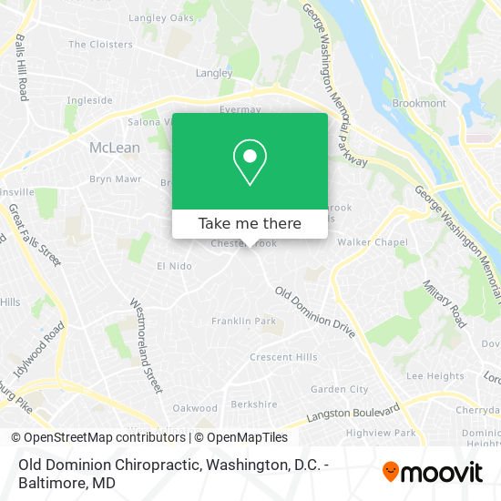 Mapa de Old Dominion Chiropractic