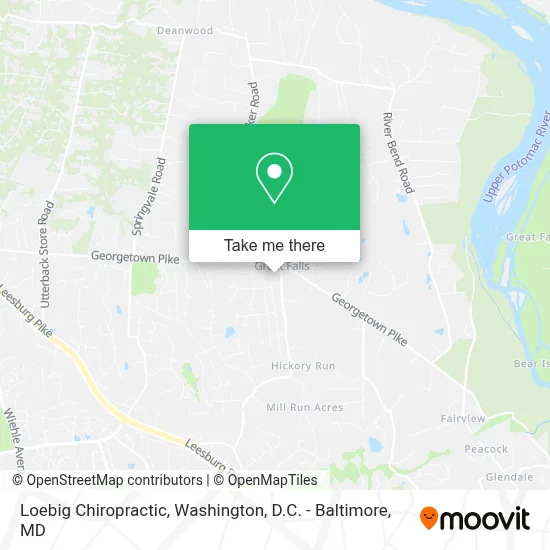 Loebig Chiropractic map