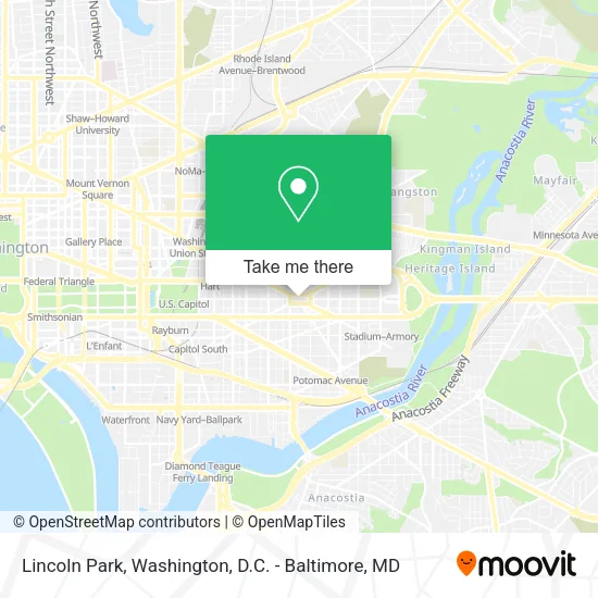 Lincoln Park map