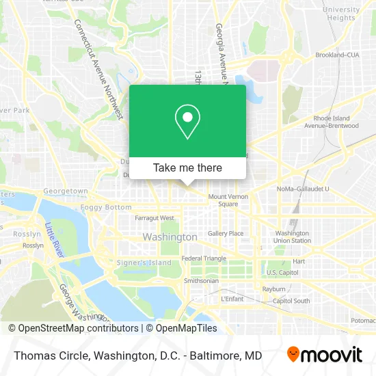 Thomas Circle map