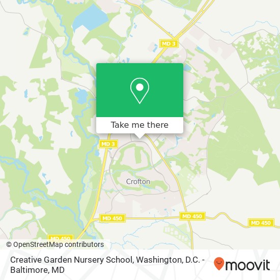 Mapa de Creative Garden Nursery School