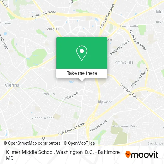 Kilmer Middle School map