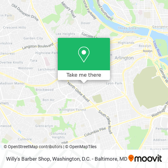 Mapa de Willy's Barber Shop